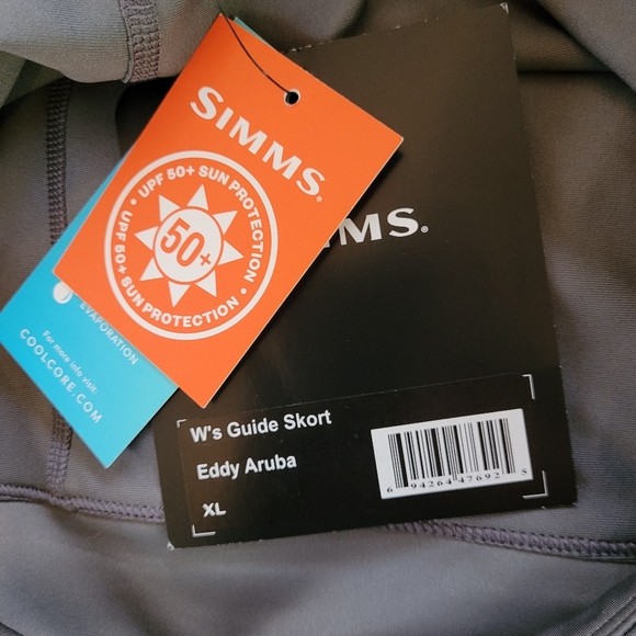SIMMS Eddy Aruba Guide Skort Size XL - Picture 9 of 10